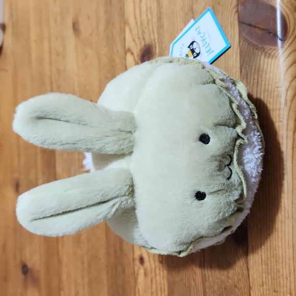 Jellycat Dainty Dessert Bunny Macaron 5x5" Soft & Plush BNWT Authentic - Picture 2 of 4